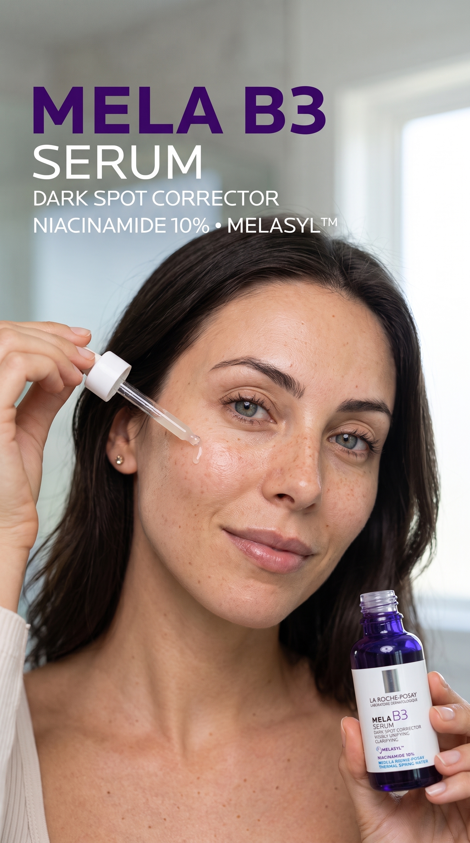 Facial Serum Routine poster