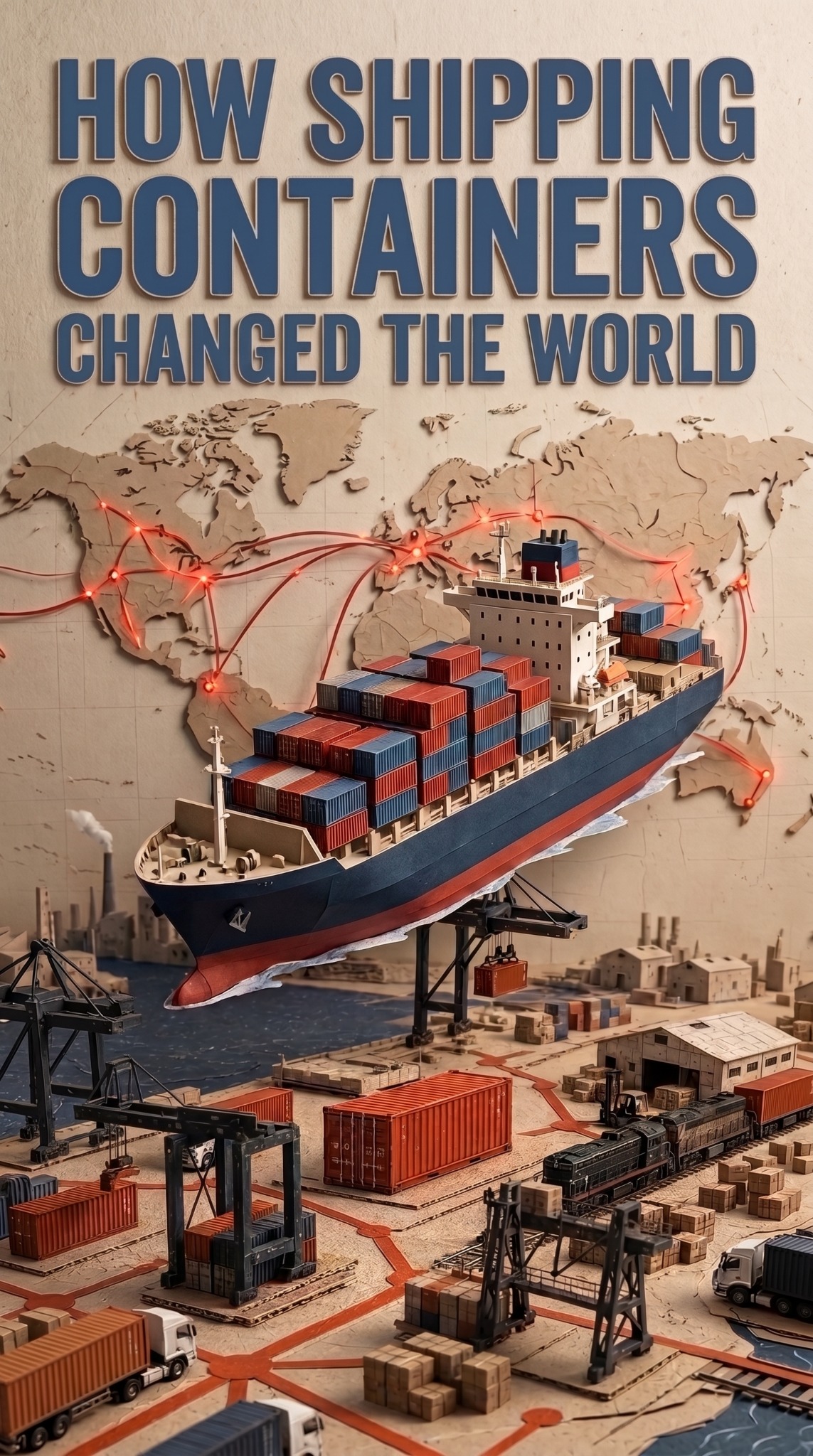 Why Container Shipping Connects poster