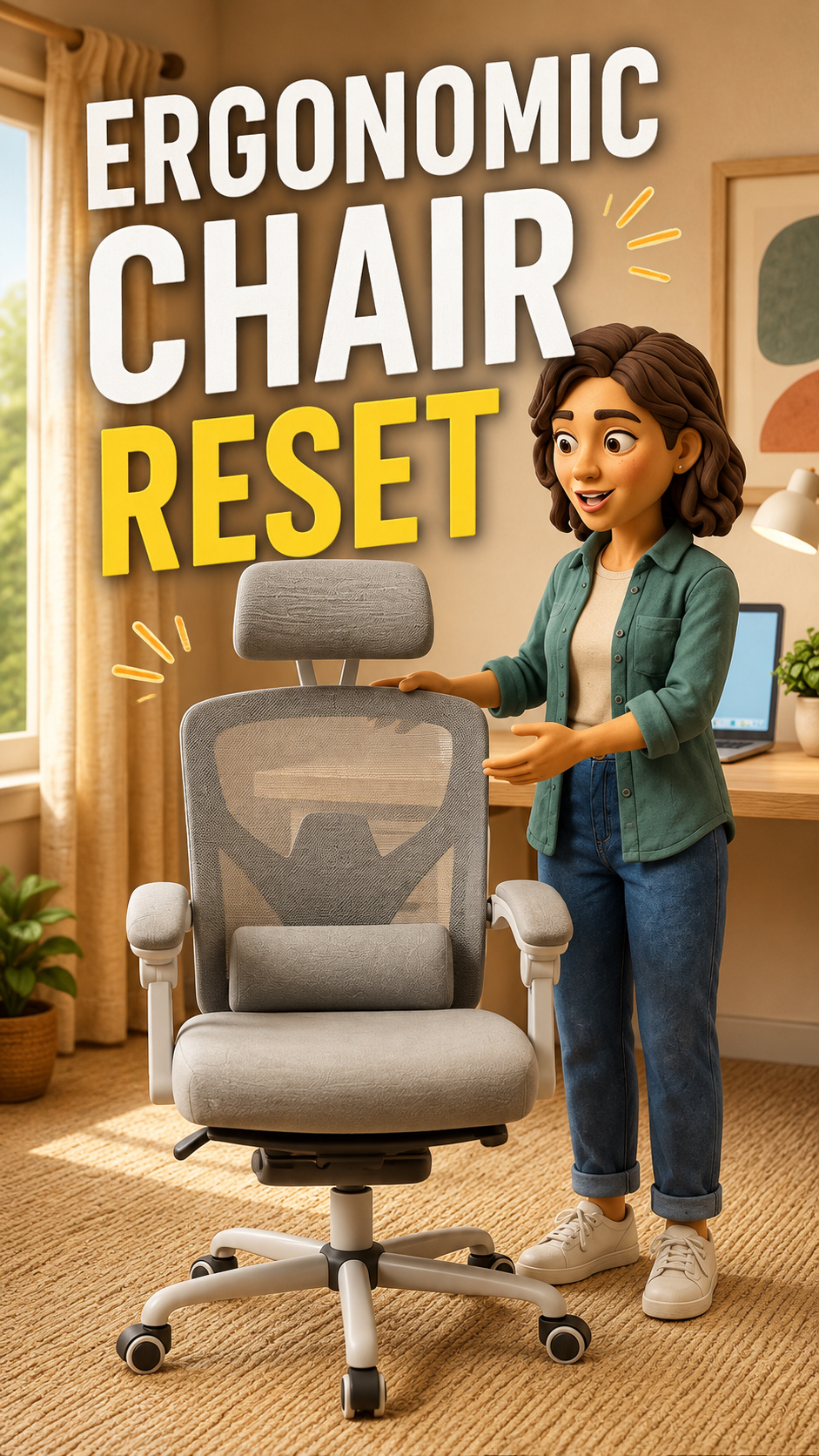 Ergonomic Chair Reset poster