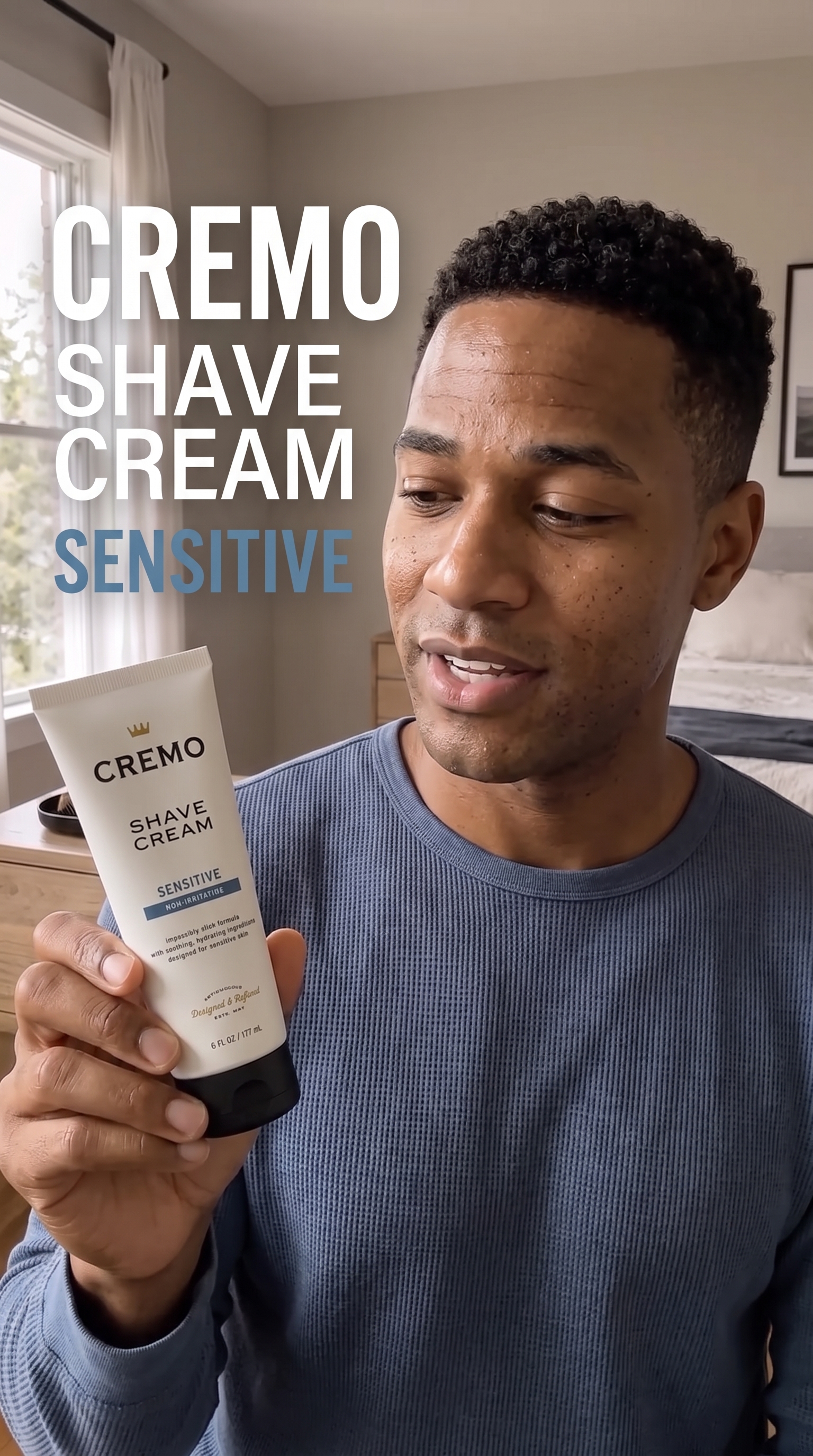 Cremo Shave Routine poster
